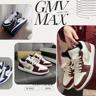 Giày Sneaker Cổ Thấp Nam Nữ, Giày Thể Thao_JD Đỏ Vàng Xanh Navy Full Box Bill