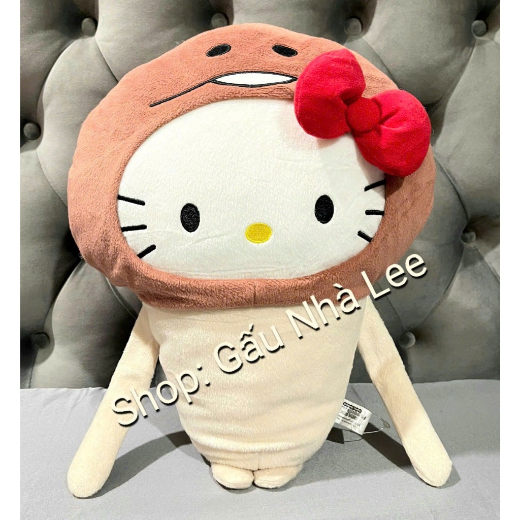 [ Nhật Bản ] [MS1847] Bé gấu bông 994 - Kitty cosplay Nấm Nameko, size 40cm, lông mềm mịn, hàng mới,