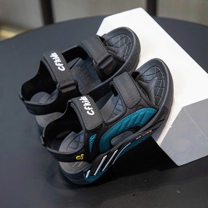 Sandal quai hậu bé trai từ ba đến mười tuổi. Dép có Quai dán, tháo rời linh hoạt, có thể ôm vừa mọi dáng chân