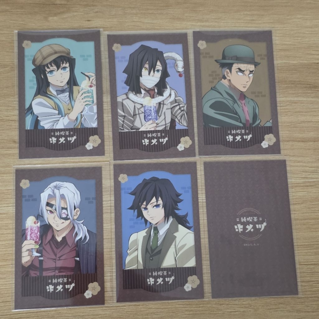 (Chính hãng) KNY Ufotable AGF 2024 Giyuu Obanai Gyomei Uzui Tengen Muichiro Card - Demon Slayer Kime