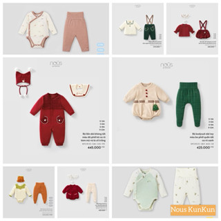  Bộ Body Suit Nous bé trai bé gái nhiều màu sắc họa tiết đáng yêu cho  bé 