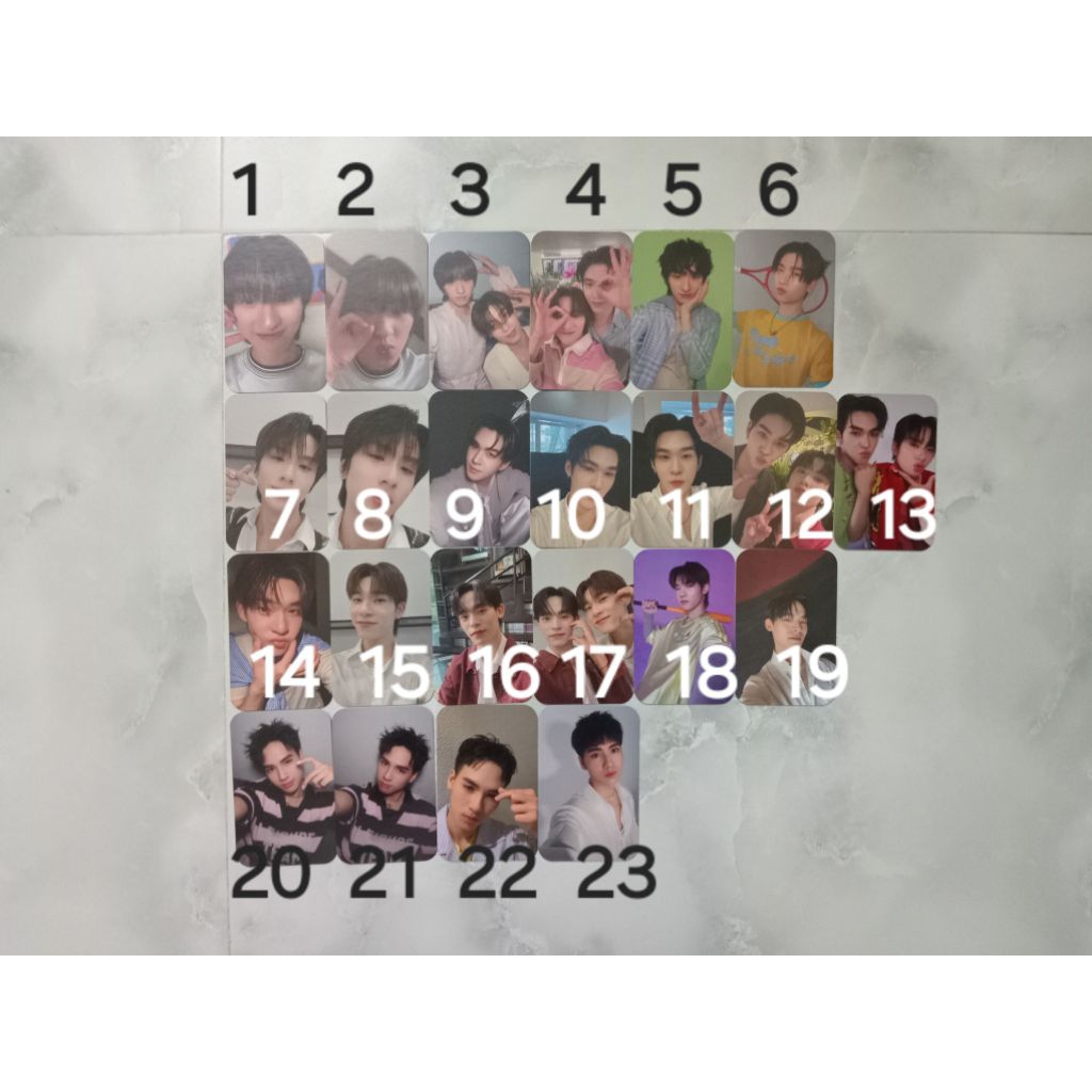 card random your sky thomaskong, auausave, porteetee, patji dmd (ib trước khi đặt)