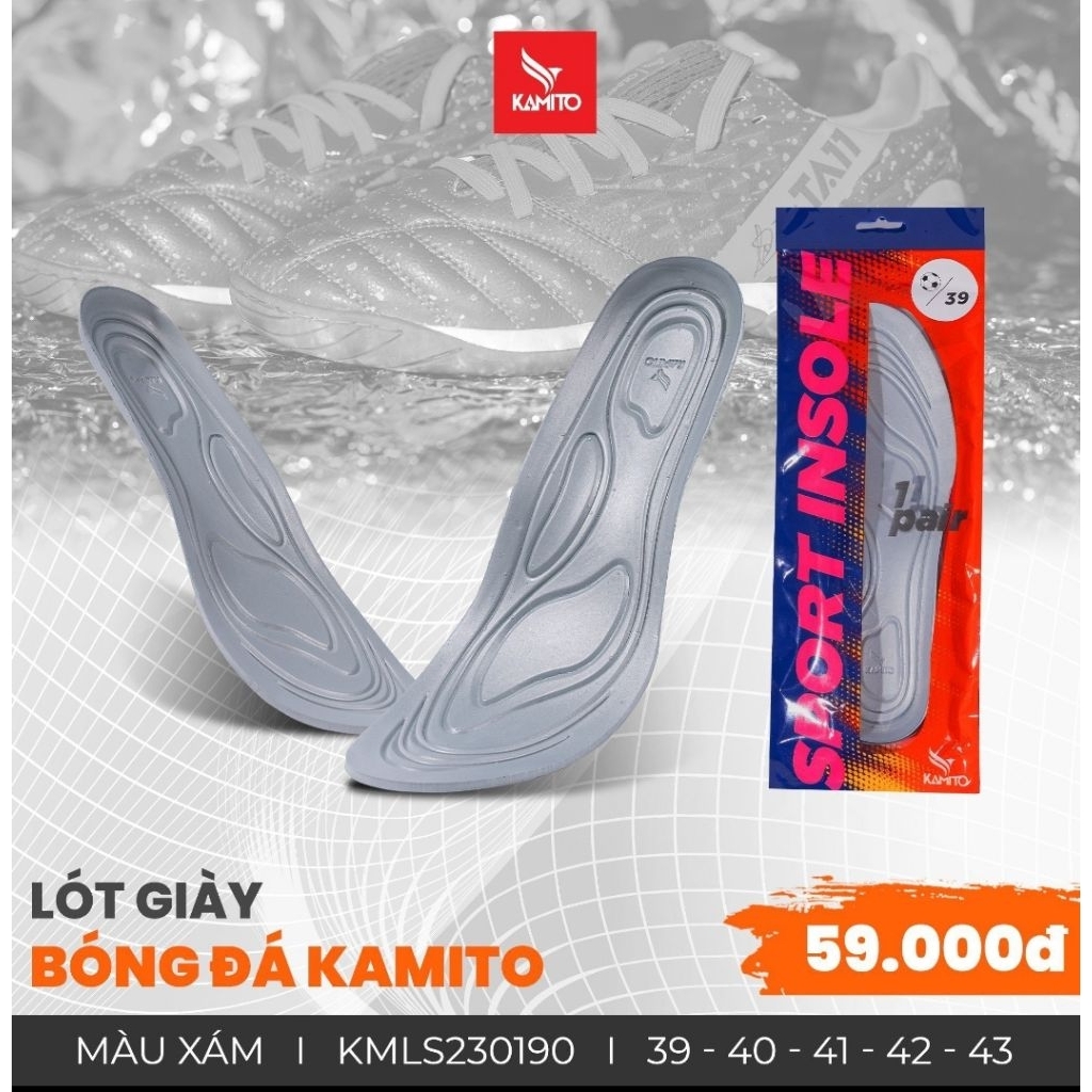 Lót Giày Bóng Đá Kamito Chính Hãng