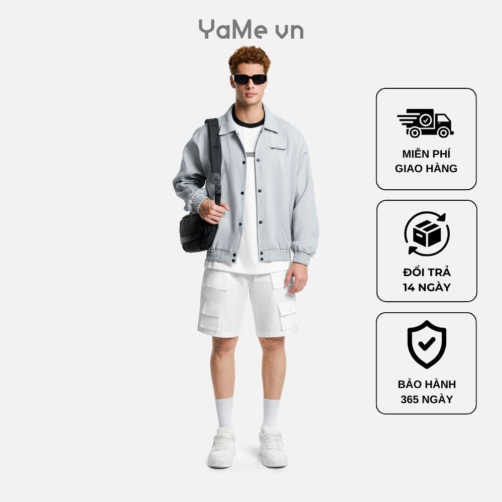 Áo Khoác Kaki Nam DurableTex™ Seventy Seven 037 23179 |YaMe|