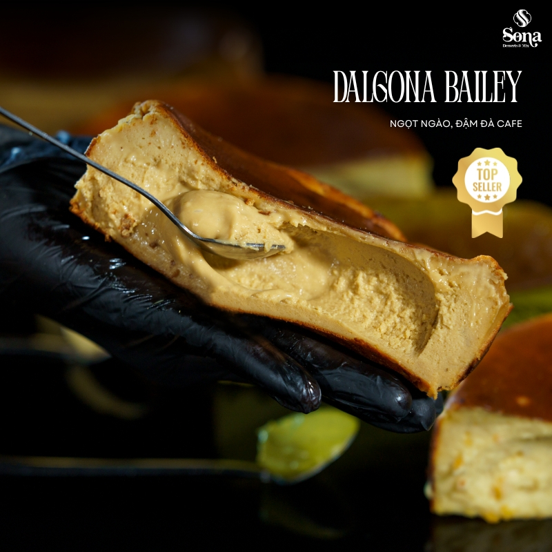 [Hoả Tốc HCM HN] Bánh BurntCheese Phô Mai Nướng 5 Vị Original, Dalgona Baley, Matcha, Rom Mơ, Durian