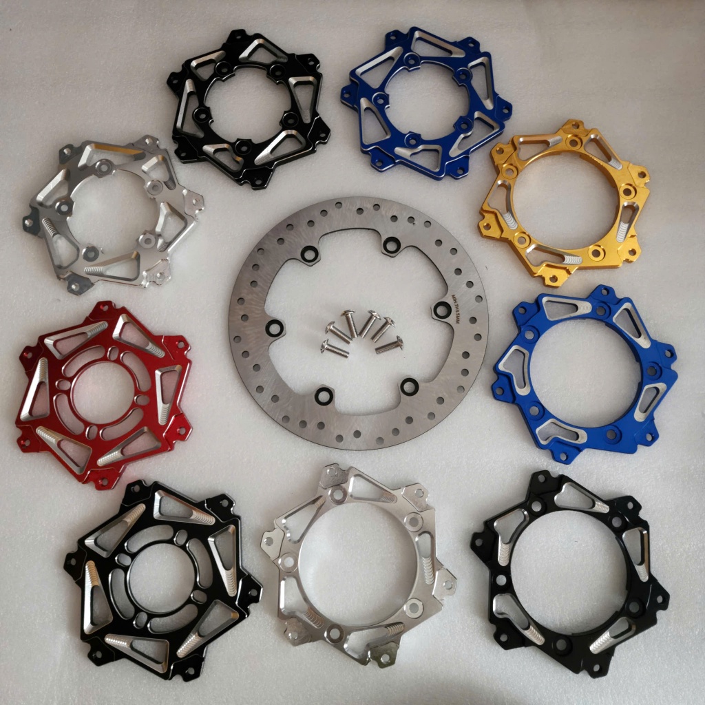 ĐĨA Tròn WINNER Kèm LÒNG CNC 3D Gắn mâm 4 lỗ SIRIUS, WAVE, EXCITER, Mâm 5 Lỗ Vario/Click, 5 Lỗ AB