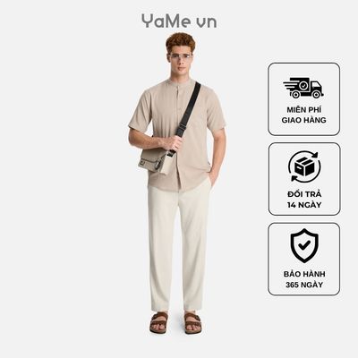Quần Tây Nam Kiểu Cơ Bản Dễ Phối Đồ EasyCare™ Bền Giặt Ít Nhăn Non Branded 030 Dáng Ôm Vừa F2 24117 |YaMe|