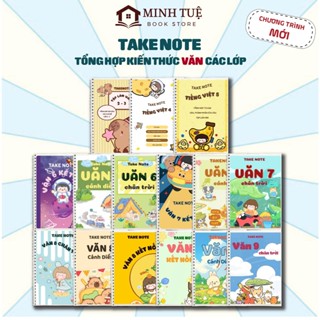  Sổ Tay - Take Notes Học Tập Các Lớp – Toán Ngữ Văn Tiếng Anh Khoa Học Tự Nhiên – Tóm Tắt Dễ Hiểu 