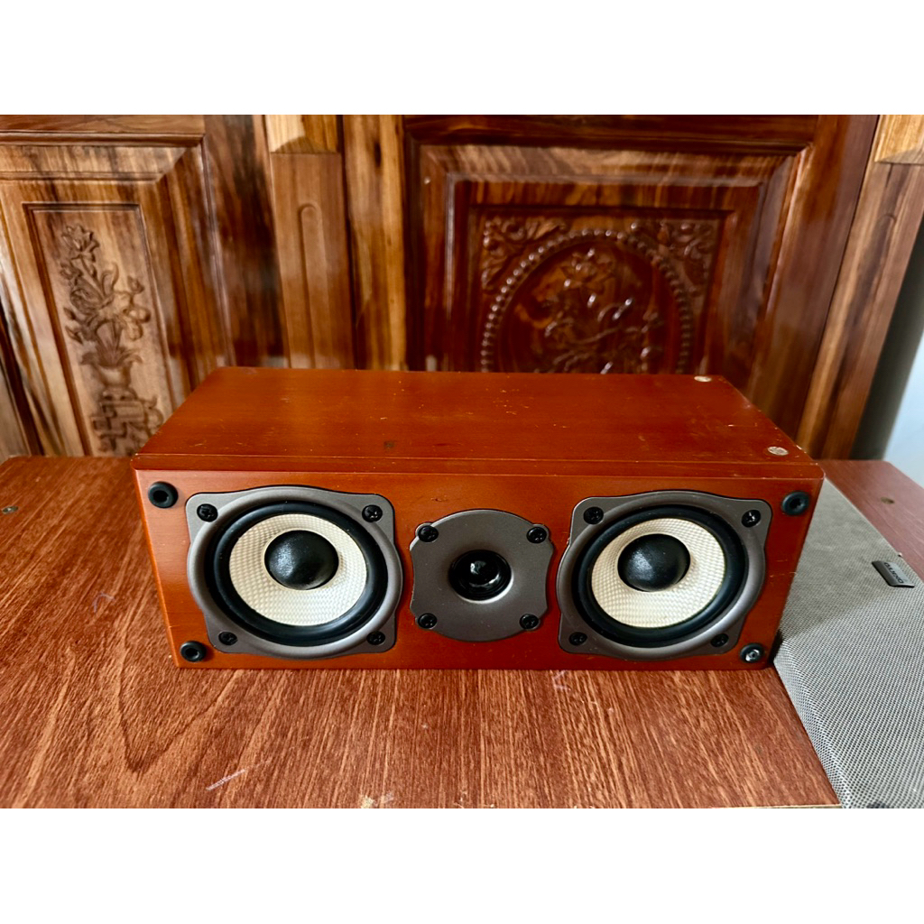 Loa Onkyo Center  bass trắng 40w/loa 6ohm