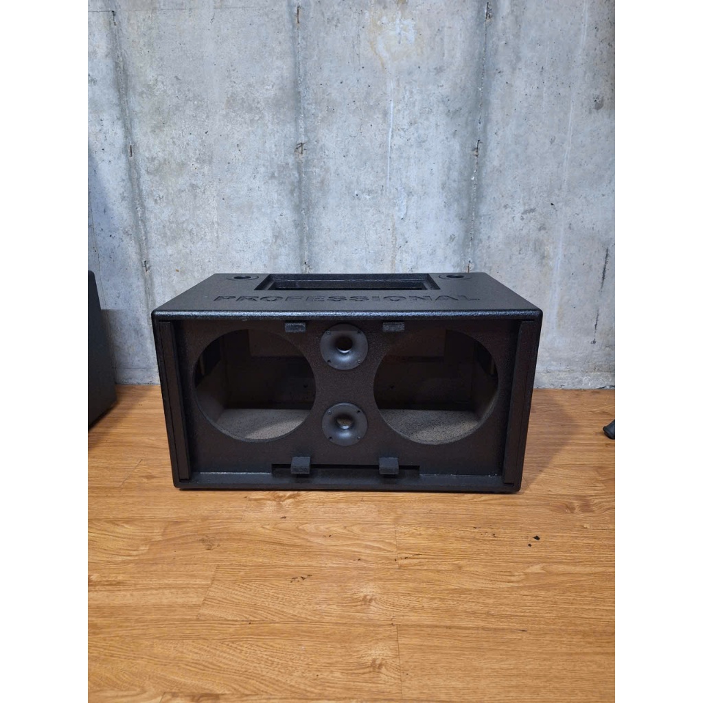 vỏ thùng loa 2 bass 25 đôi mạch 19×38 ( 2 kèn )