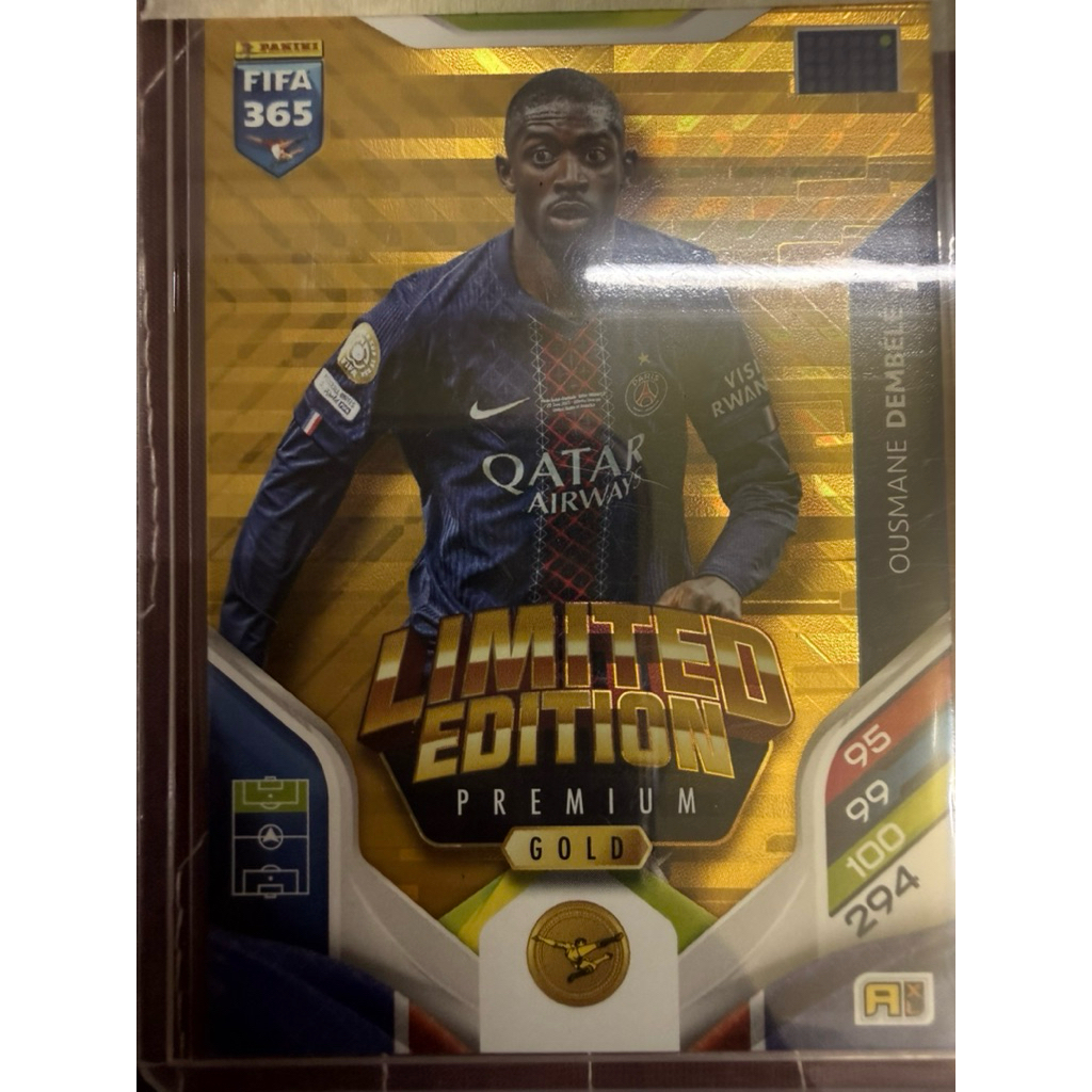 thẻ cầu thủ Dembele limited edition