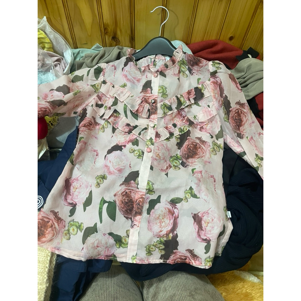 áo kiểu ceilio s new chất to mỏng nhẹ mát