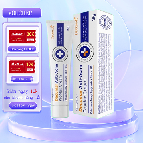 Kem Ngừa Mụn Decumar ProMax Cream