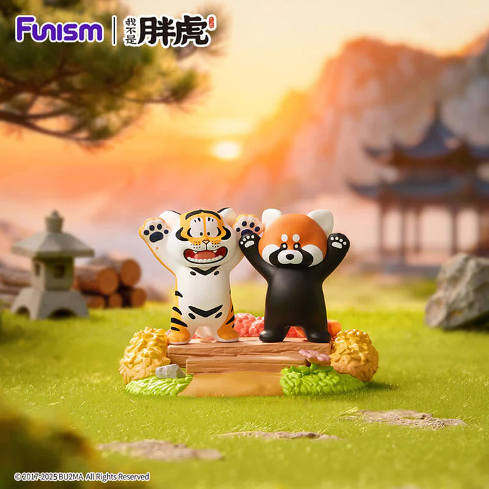 [Hộp Mù] Mô hình Blindbox - Funism - Alexander The Fat Tiger Little Tiger and his Companions