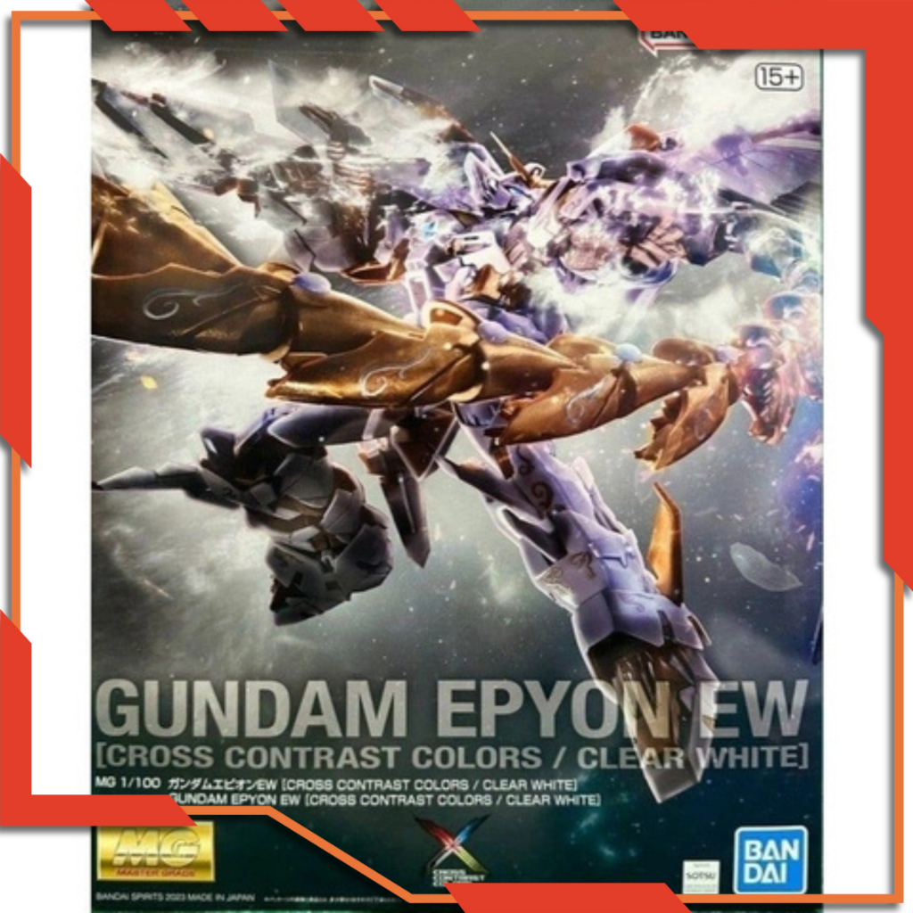 [HÀNG SẴN] Mô hình lắp ráp MG Gundam Epyon [Cross Contrast Colors/Clear White] tỉ lệ 1/100 - Chính h
