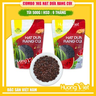 1KG Hạt dưa rang mộc, hạt dưa NGUYÊN VỊ 1KG = 2 TÚI 500G