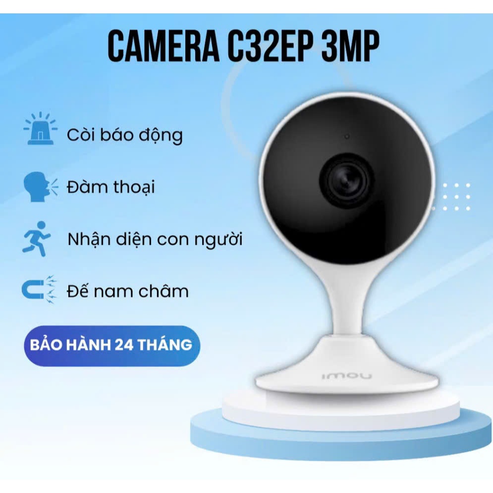 Camera Imou C32EP 3.0MP, Chính hãng Imou Việt Nam, Fullbox Nguyên Seal