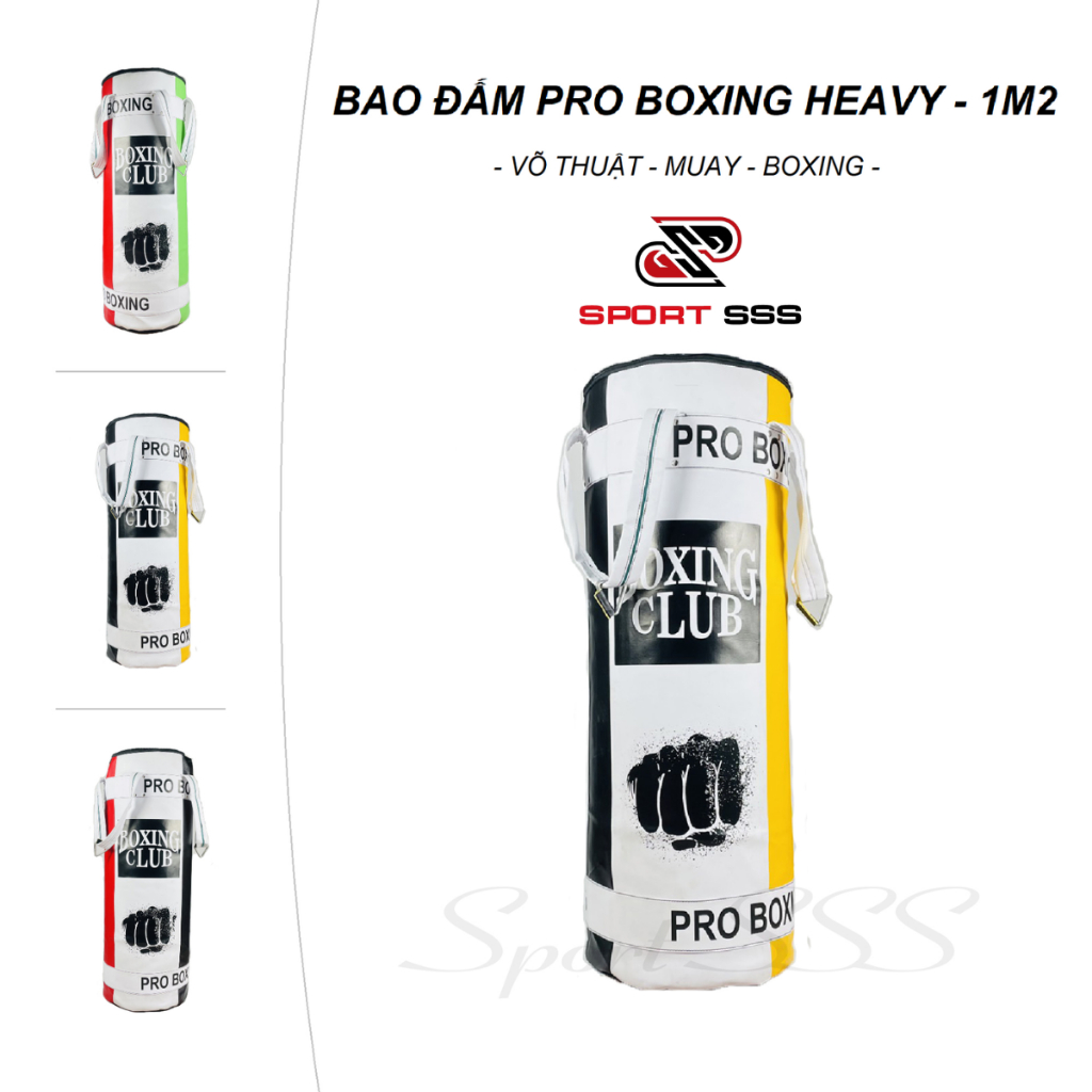 Bao Đấm PRO Boxing HEAVY 1m2 - Võ Thuật - Muay - Tán Thủ - Chuyên Nghiệp