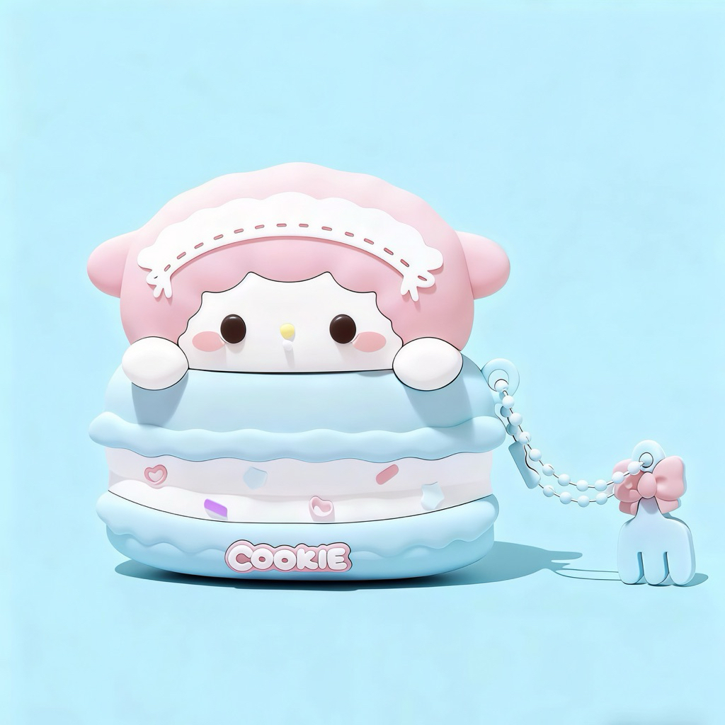 vỏ ốp airpod 4 3 2 pro2/pro 2-case airpod công chúa cookie 1331- ốp airpod cute dễ thương đủ dòng