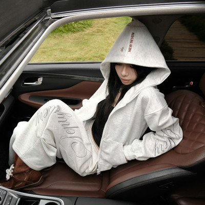 Áo Khoác Nỉ Boxy NSEVEN SEPTGALLERY Woman hoodie zip jacket NHD.502