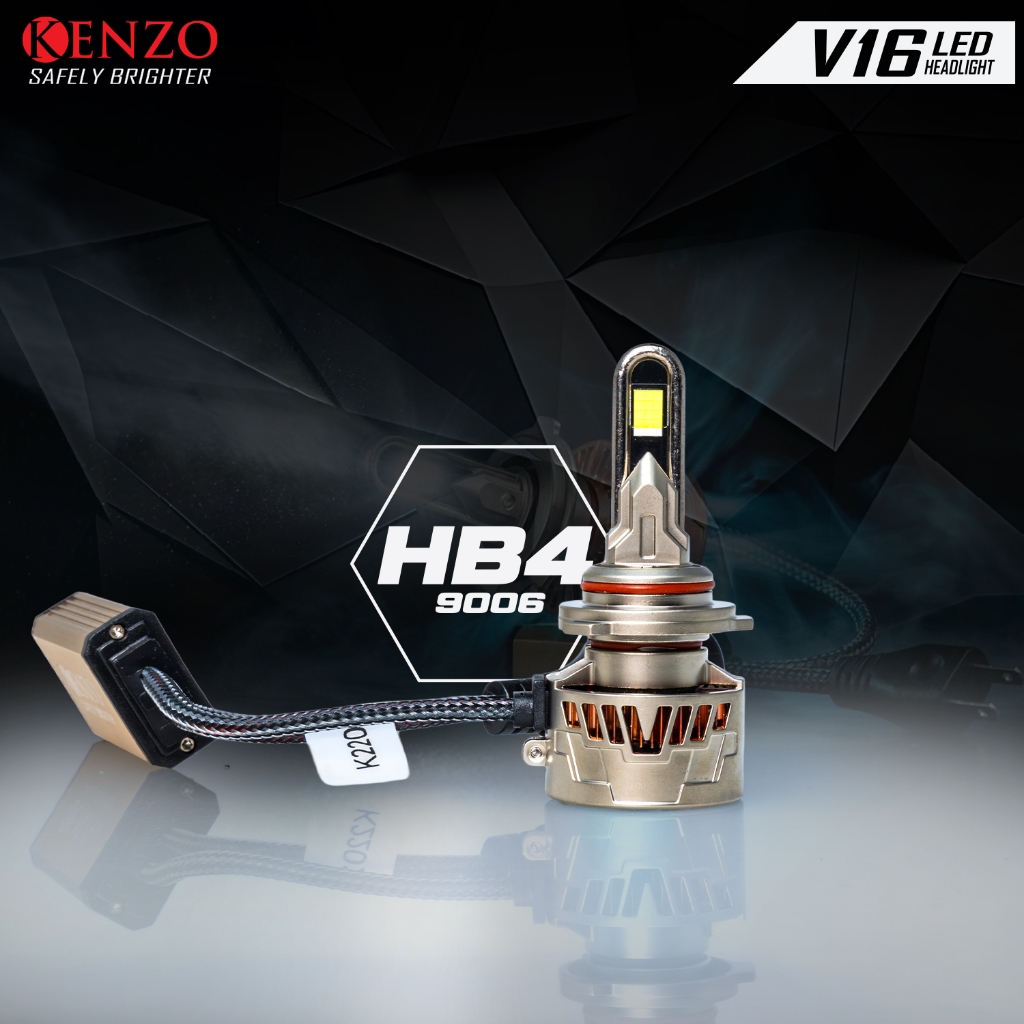 [Mẫu 2026] Đèn pha led Kenzo V16 chân HB4 9006 - phù hợp nhiều xe V9s f15 v8s x10s z10-s V12 Z10s Z1