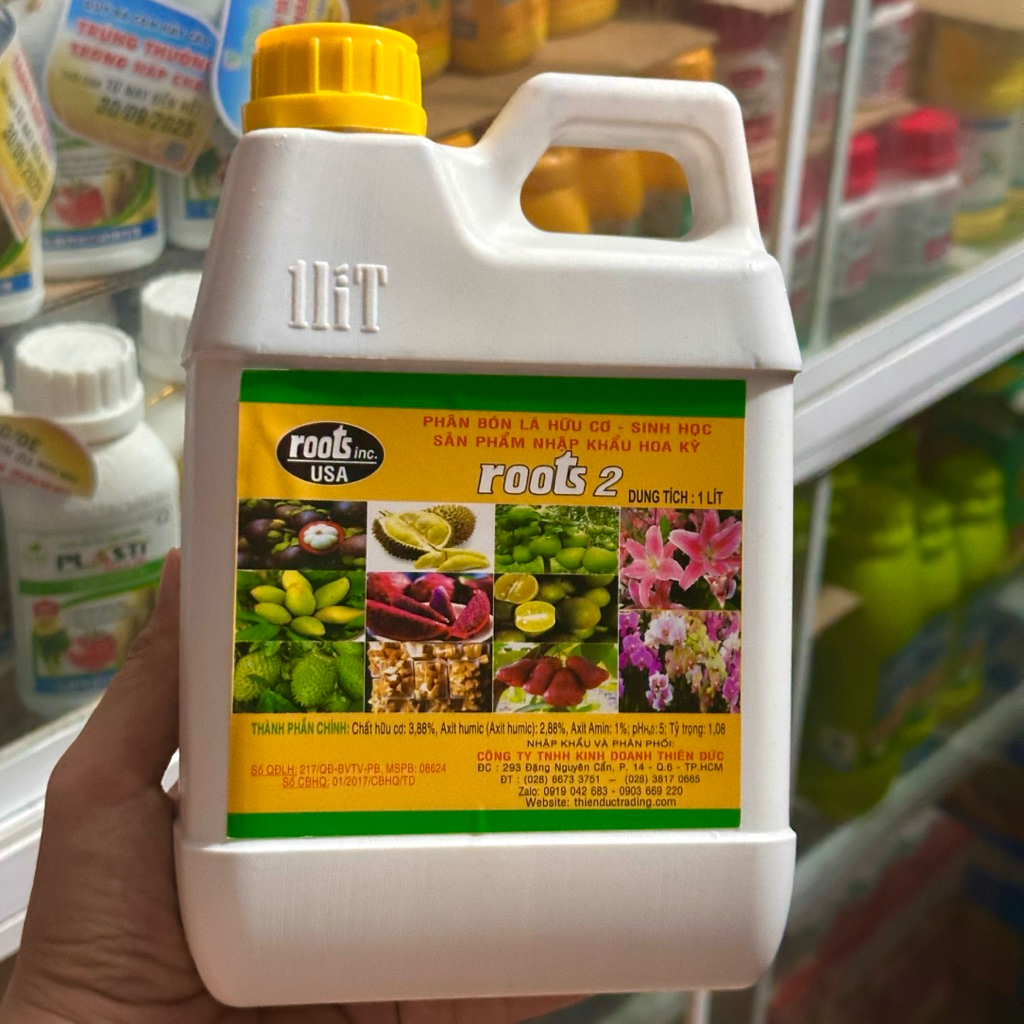 Phân bón ROOT 2 USA chính hiệu THIÊN ĐỨC, chai 1L
