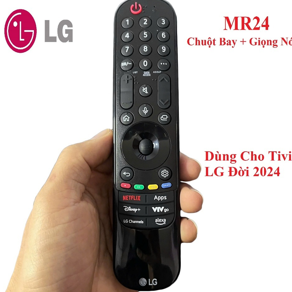 Điều khiển giọng nói TIVI Smart LG MR24GN cho các đời TV năm 2017-2024
