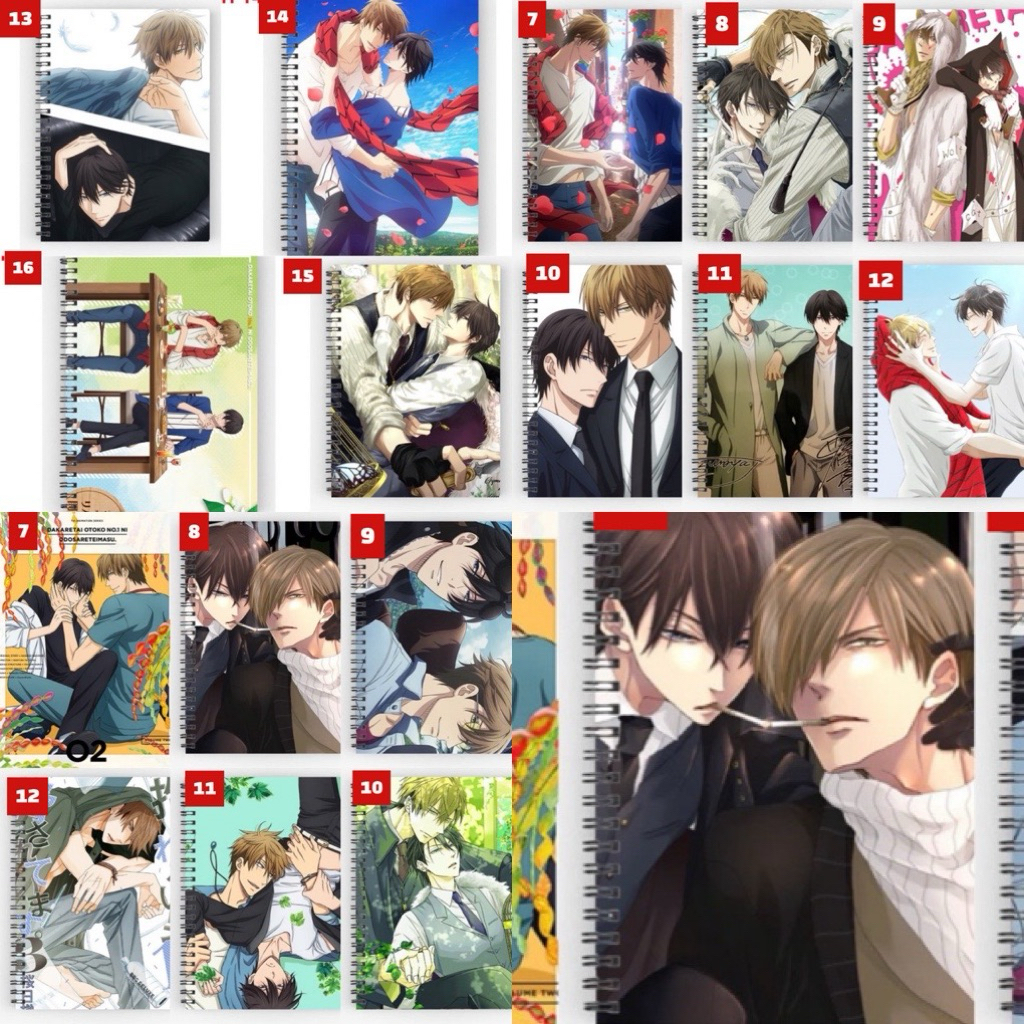 Sổ viết hình Dakaichi I'm Being Harassed By the Sexiest Man of/sổ hình Boys' Love Dakaretai Otoko 1-