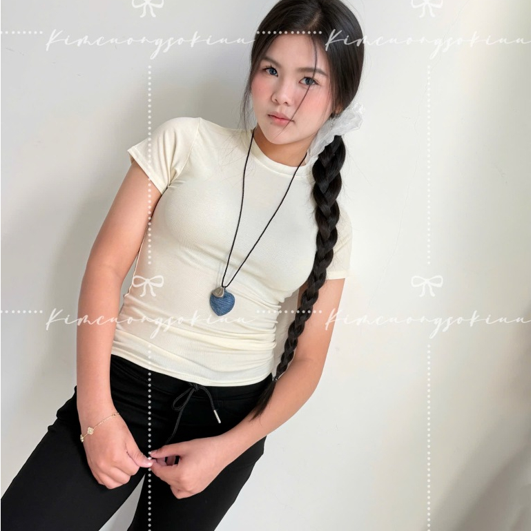 Áo Thun Trơn TeeDaily Kimcuongsokiuu Chất Bozip Mềm Mịn, Form đẹp. | BigBuy360 - bigbuy360.vn