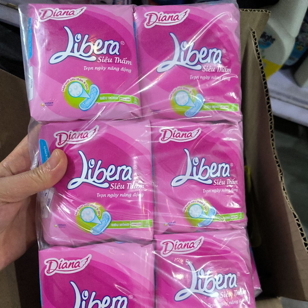 Băng vệ libera dày / mỏng  ( lẻ 1 gói )