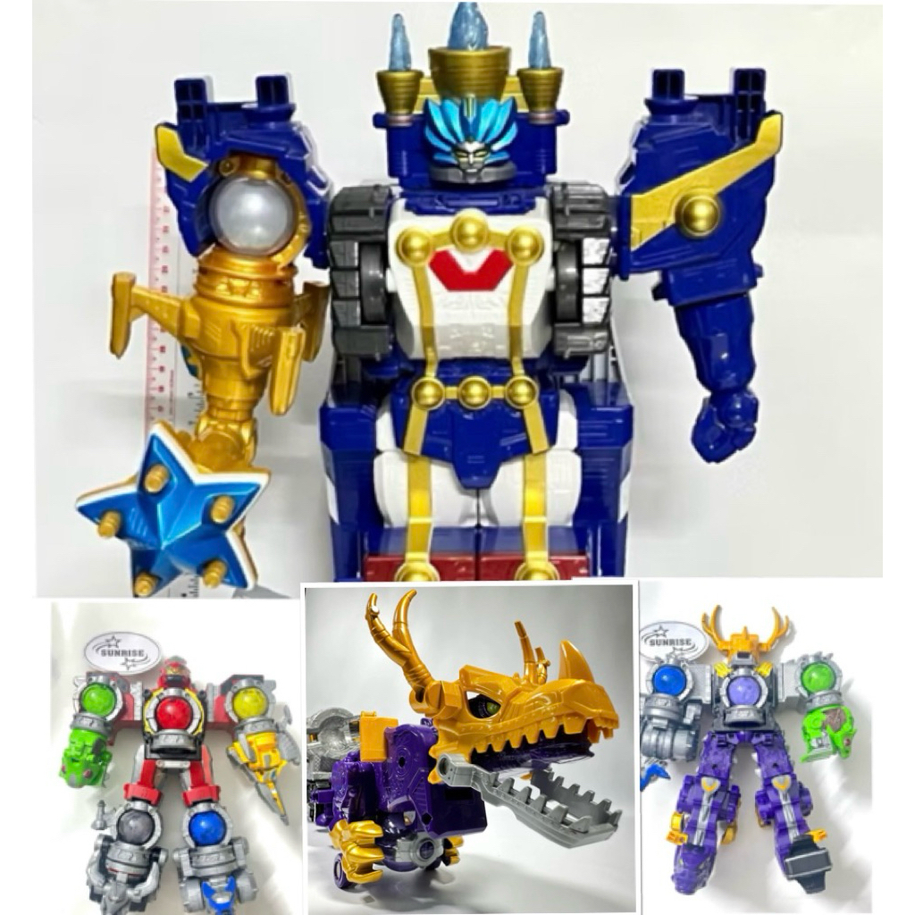 Đồ chơi Robot Kyuranger kyutama , Ryusoulger và Robot Mini