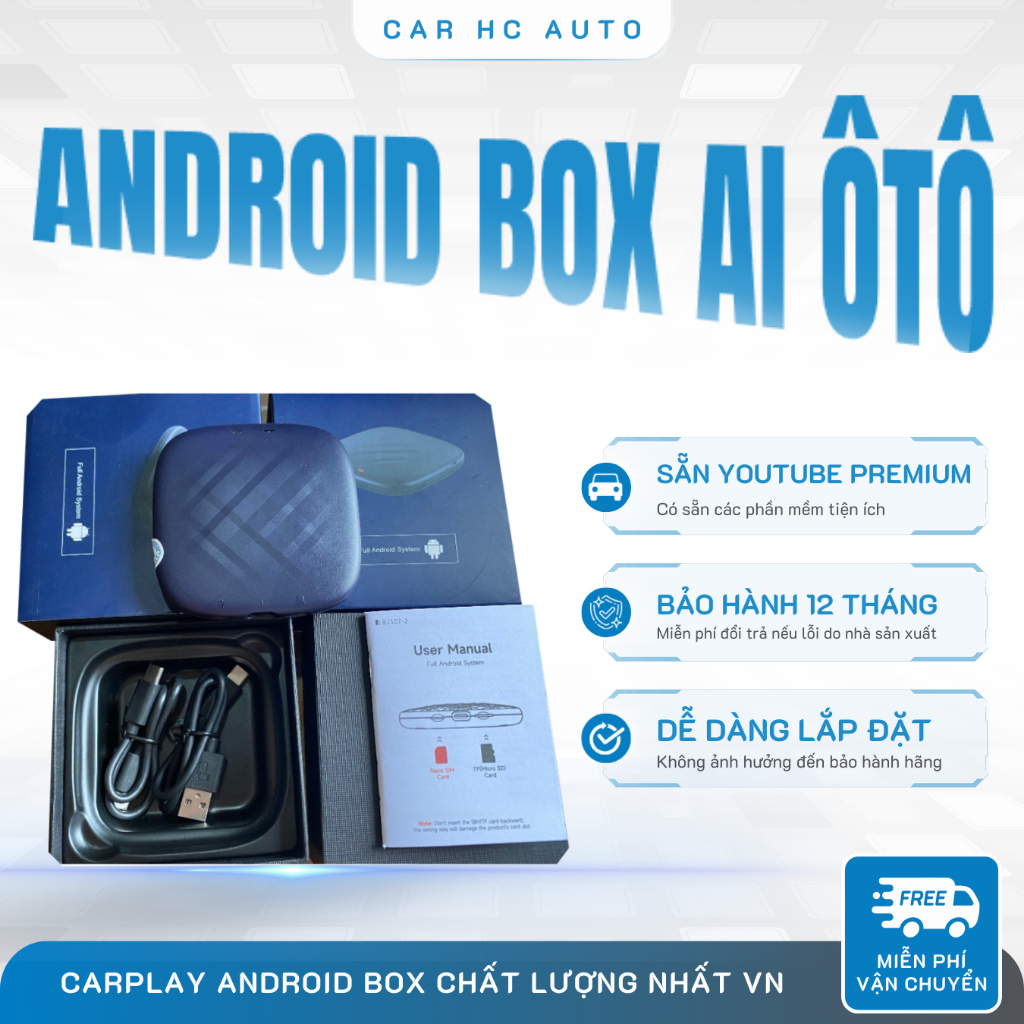Carplay Android Box Ai Cho Ô tô