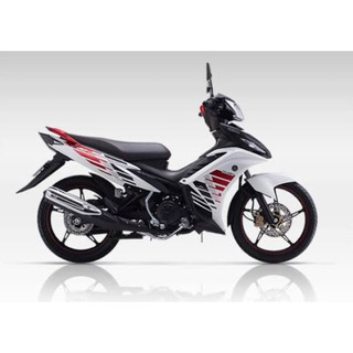 💫Dàn áo Exciter 135 đời 2014 trắng đen tặng tem in chất lượng cao