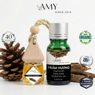  Tinh dầu trầm hương nguyên chất thiên nhiên xông thơm phòng cho máy phun sương 10ml 