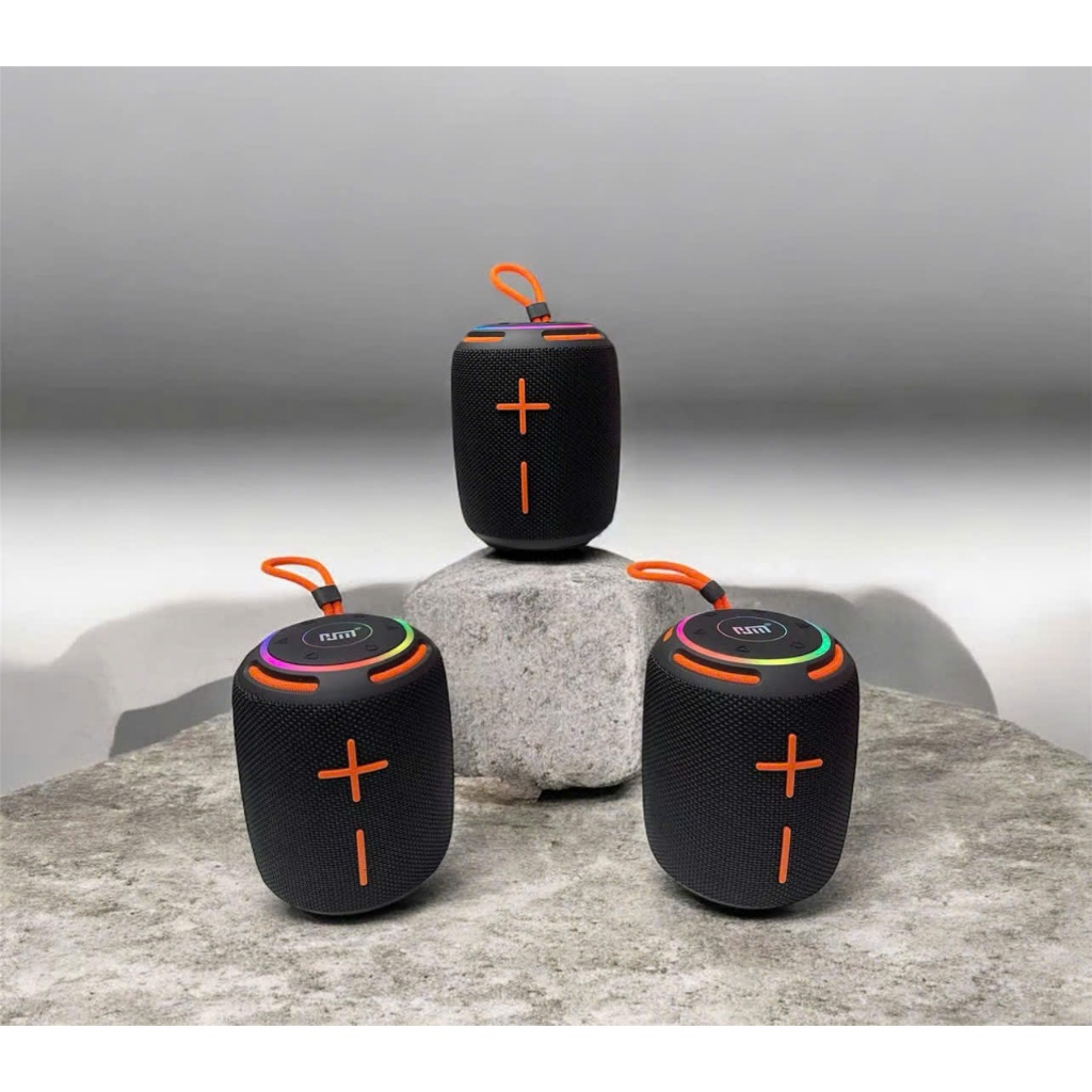 LOA BLUETOOTH HM837 – ÂM THANH MẠNH MẼ  ĐÈN LED ĐỔI MÀU CHỐNG NƯỚC TIỆN DỤNG