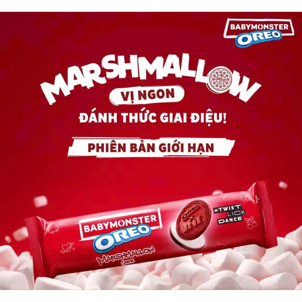 Gói lẻ - Bánh OREO phiên bản BABYMONSTER - 110.4g