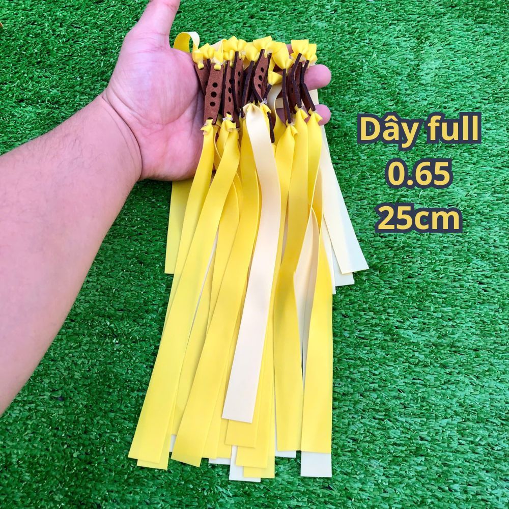 [ combo 10 bộ ] dây full adam vàng 0.65, kéo hết tay