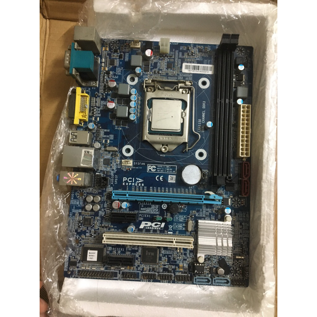 H81 TG + xeon 1225v3 + ram 4GB