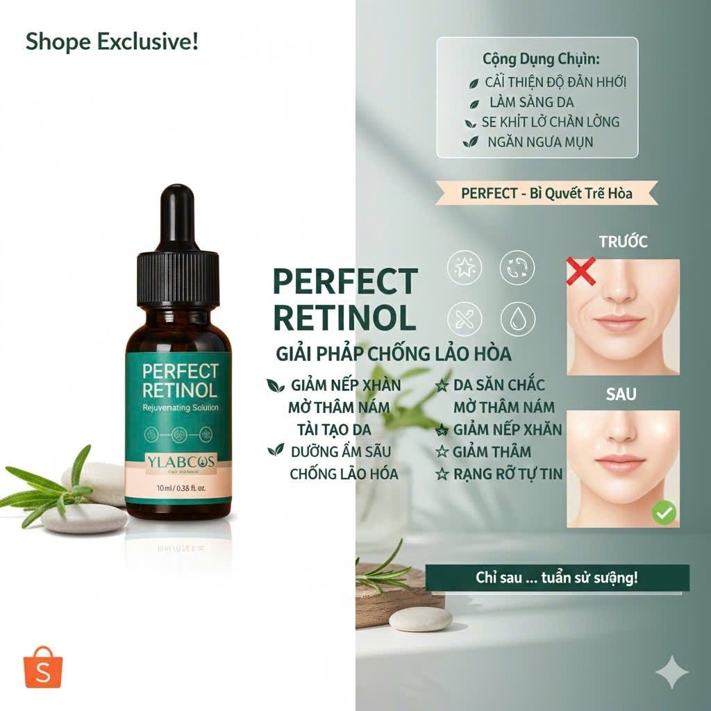 Serum Kim Cương Perfect Retinol DR.LACIR 10ML