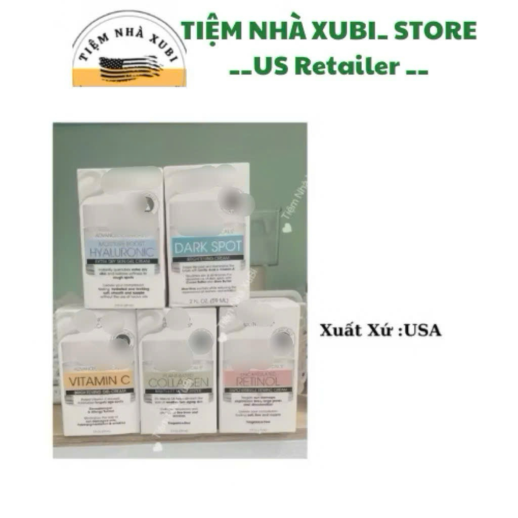 [Mỹ] Kem Dưỡng Clinicals RETINOL.VITAMINC.COLLAGEN.HA .NÁM 59ml Mỹ