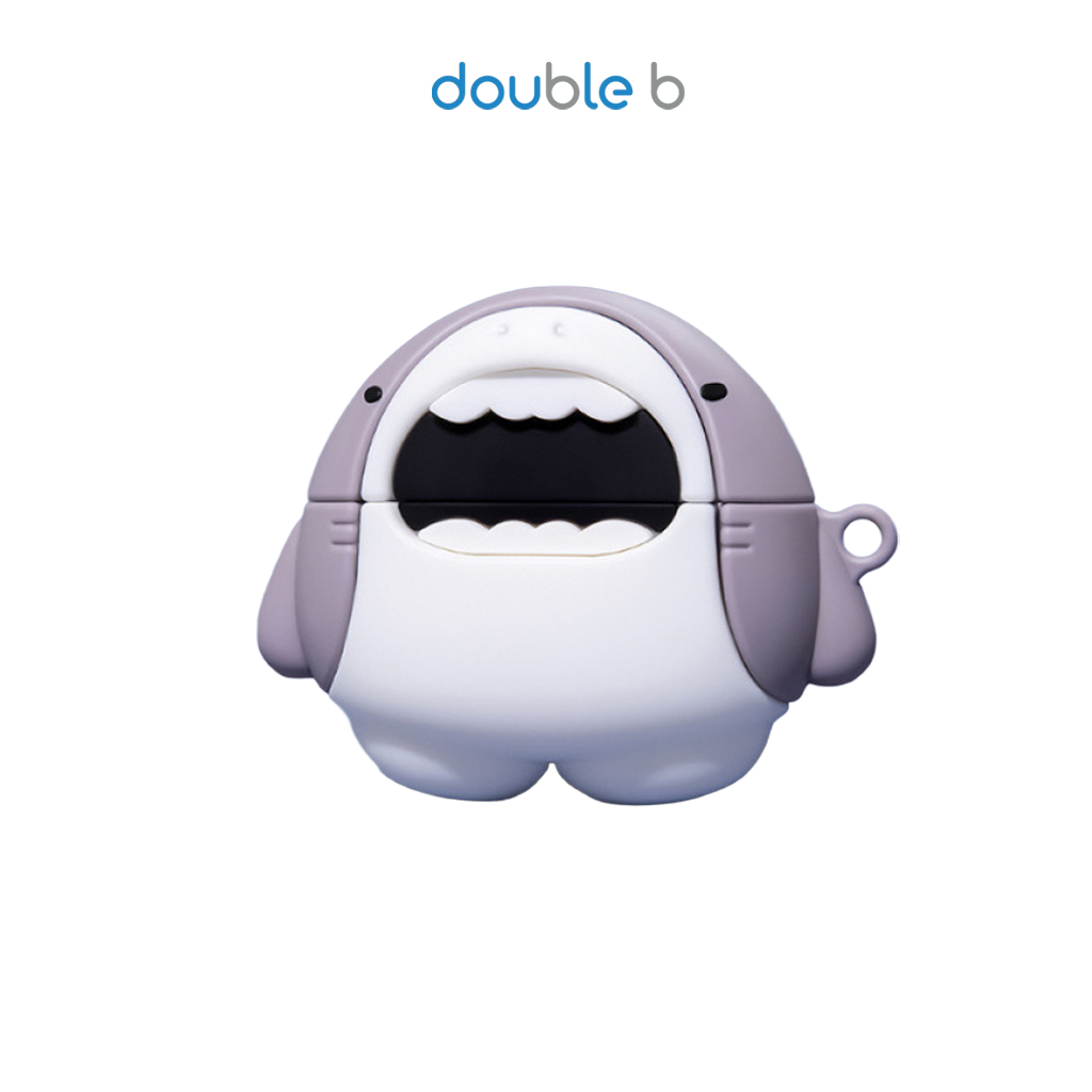 vỏ ốp airpod pro3/pro2/pro/4/3/2 tai nghe airpod mẫu cá mập baby 1054 - ốp airpod dễ thương hỏa tốc