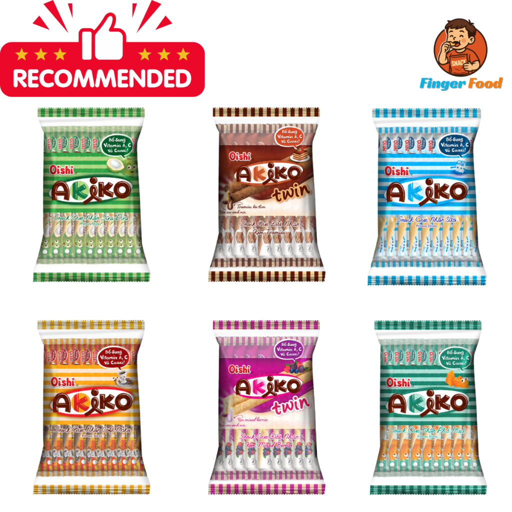 Snack que nhân Akiko đủ mùi