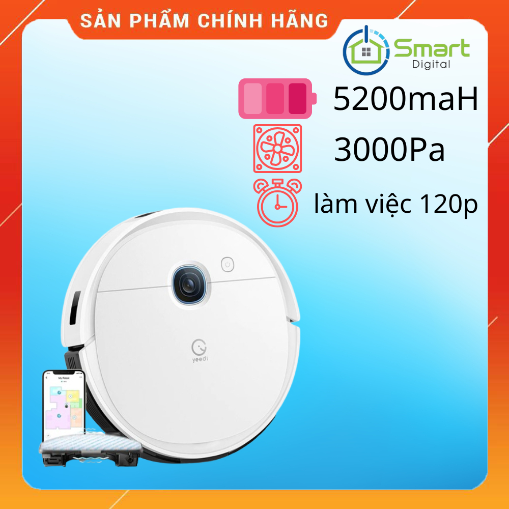 Robot hút bụi lau nhà thông minh Yeedi Vac 2 pro Quốc Tế / K950 New 100% free ship , uy tín trên toà