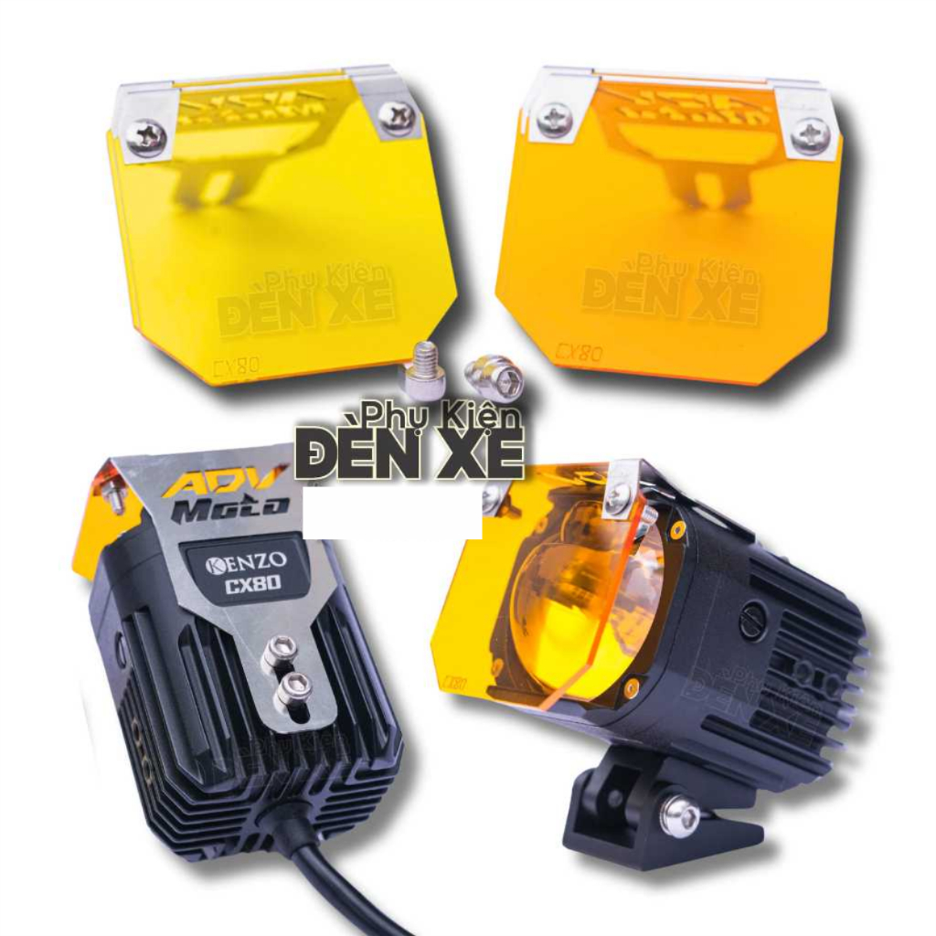 Lens vàng thiết kế dành cho CX80 - inox và mica