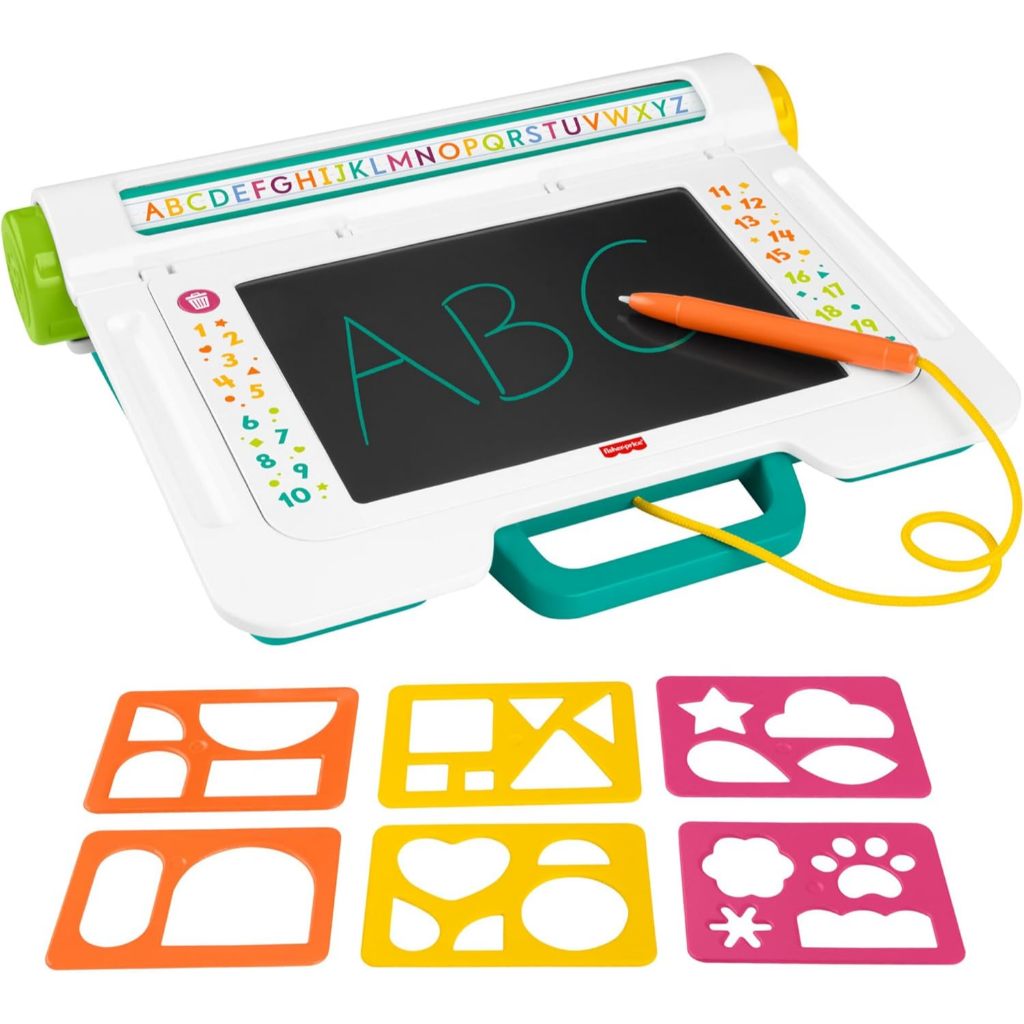 Bàn học và vẽ Fisher-Price dành cho trẻ mầm non Fisher-Price Preschool Toy Learn & Doodle Desk Mess-