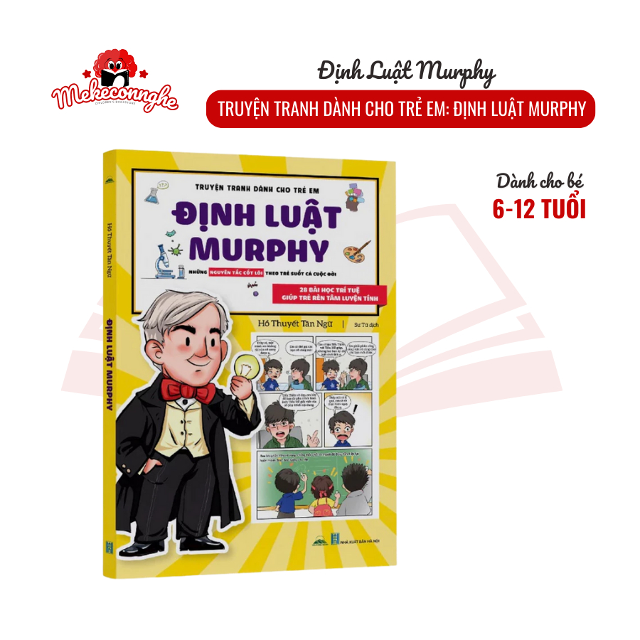 Sách mới - Định Luật Murphy ( Dành cho trẻ 6-12 tuổi )