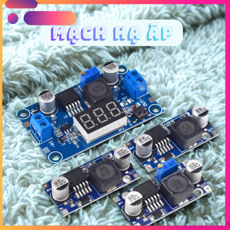 Mạch nguồn giảm áp, LM2596S, LM2596 có led hiển thị