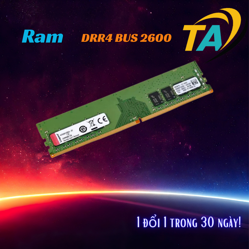 Bộ nhớ RAM 8GB DDR4 BUSS 2133 2666 3200