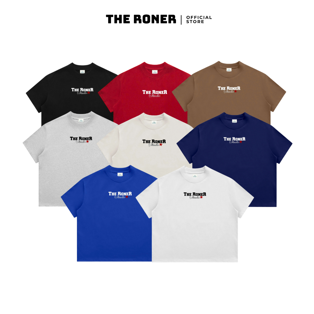 Áo thun BOXY Local Brand "RLABEL" THE RONER 100% Cotton Form Rộng Nam Nữ Unisex | BigBuy360 - bigbuy360.vn