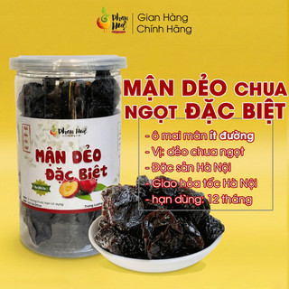  Ô mai mận dẻo chua ngọt đặc biệt ít đường 100g 300g 500g Phan Huệ vị chua thanh ngọt nhẹ dẻo nguyên vị đặc sản Hà Nội 